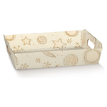 Cesto/Vassoio 35x26x7 White Univer.39245