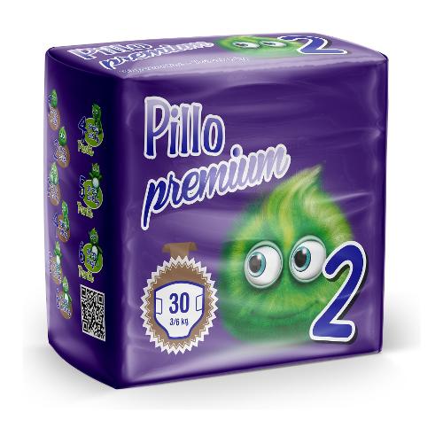 Pannolini Misura 2 Mini 3-6 kg 30 pz PREMIUM 00142