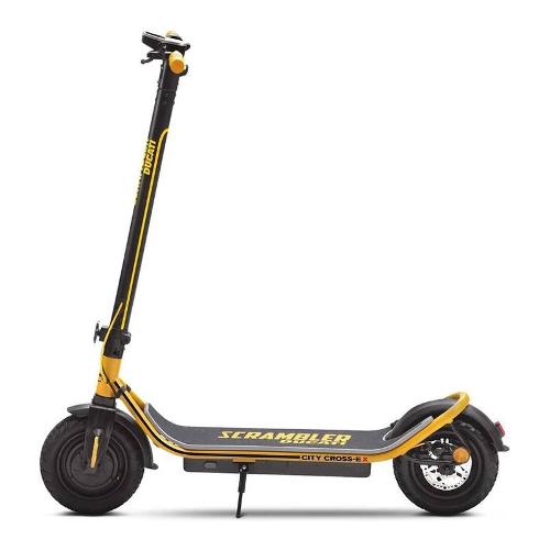 Monopattino elettrico City Cross E X (36V 350W; ruota 10") SCRAMBLER Giallo e Nero SC MO 220004