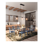 Sedia SMART Blu Petrolio
