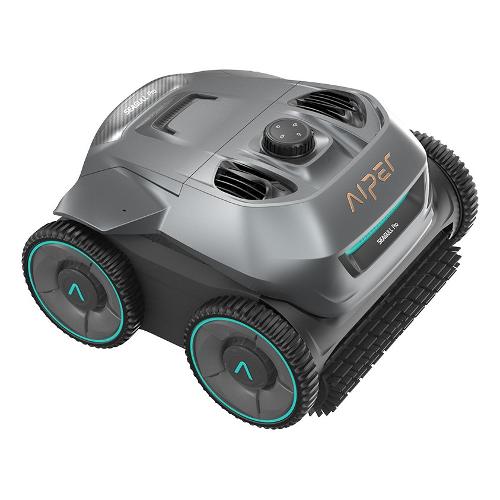 Robot piscina 25,9V 9 Ah Dual Drive 400 mq Grigio Seagull Pro