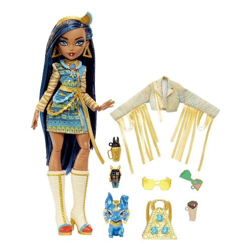 Bambola Cleo de Nile (15cm) MONSTER HIGH HHK54