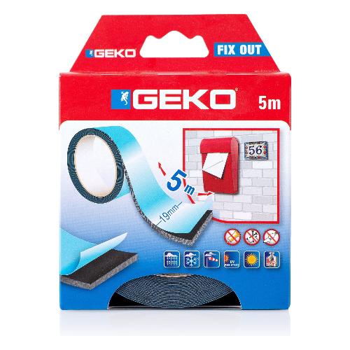 Nastro biadesivo Fix Out 1,9cm x 5m Nero 20000 14