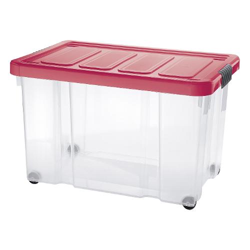 Contenitore (60L) con ruote PUZZLE BOX Ciliegia 8035640ACH