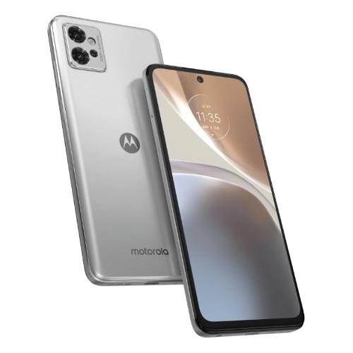 Smartphone 6,5" MOTO G32 Special Edition 4G Lte Soft silver 256GB PAUU0043SE Ram 8GB