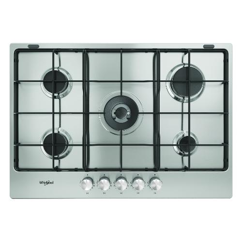 Piano cottura gas 5 zone TKRL 751 IX K Inox (75cm)