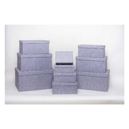 Scatola regalo Set 10 Pz Grigio assortito AS0153 10