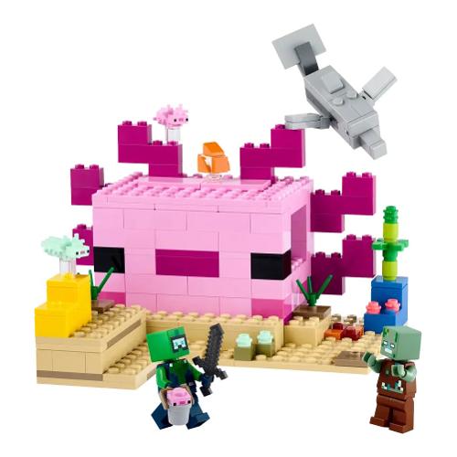 La casa dell’Axolotl ( 242 pz ) MINECRAFT 7a+ 21247