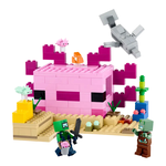 Lego 21247 Casa dellì Axolotl Minecraft