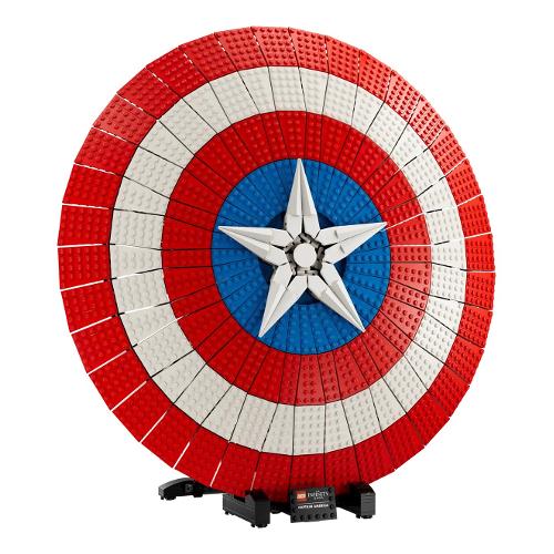 Lo scudo di Captain America ( 3128 pz ) MARVEL SUPER HEROES 18a+ 76262