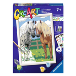 CreArt Coppia di Cavalli 23708