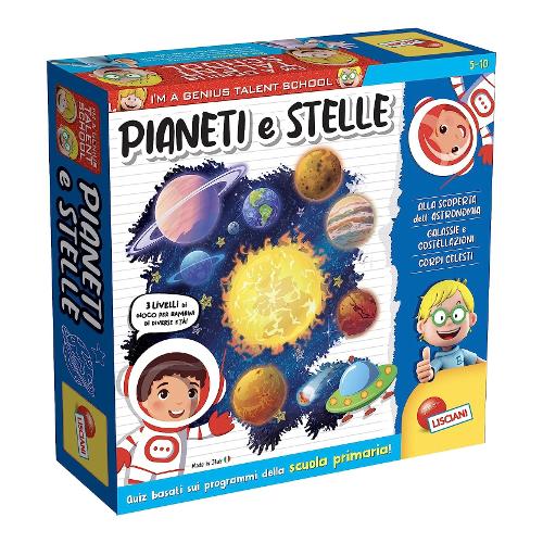 Gioco educativo Pianeti e Stelle 5-10a I'M A GENIUS 100521