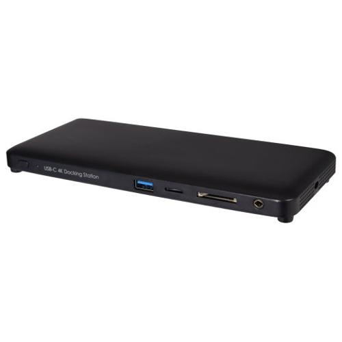 HUB 6 in 1 USB C 4K Triple Monitor Black DOCKUCPT3D