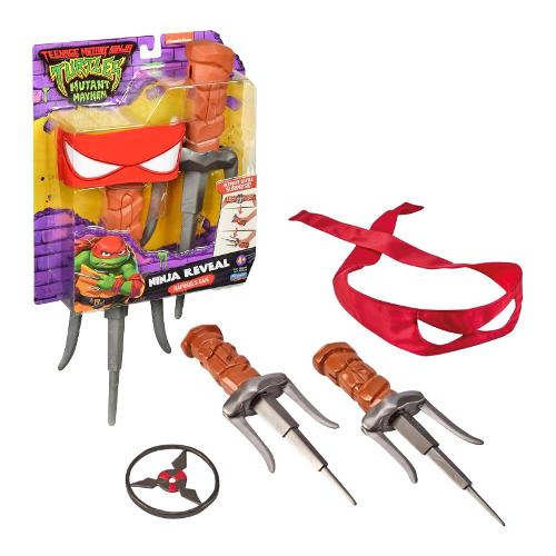 Set armi con maschera NINJA TURTLES Assortito TU806000