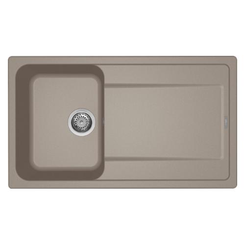 Lavello 1 vasca (86x50cm) LIFE 400 Tortora Opaco LG240043