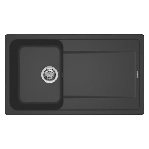 Lavello 1 vasca (86x50cm) LIFE 400 Antracite Opaco LG240059