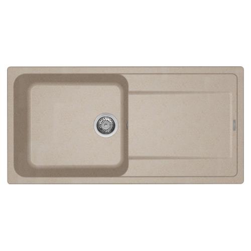 Lavello 1 vasca (100x50cm) LIFE 480 Avena Opaco LG248051