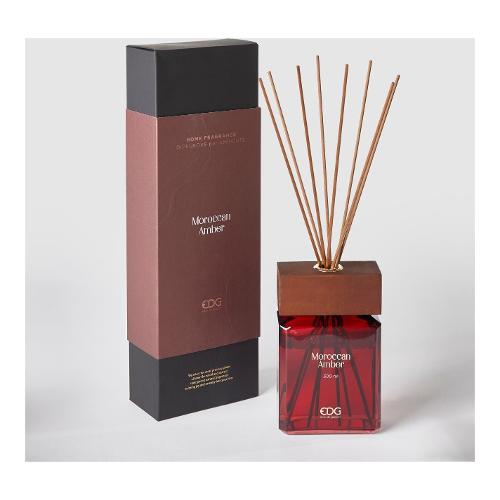 Profumatore a sticks (300ml) Moroccan Amber tappo legno 550297 M1