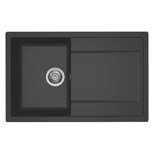 Lavello 1 vasca (79x50cm) LIFE 300 Antracite Opaco LG230059
