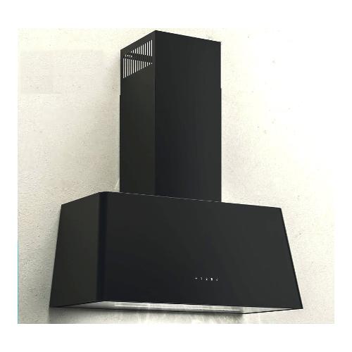 Cappa parete (79,7x112,5x37,7cm) Luna Nero 2262 8 733 01