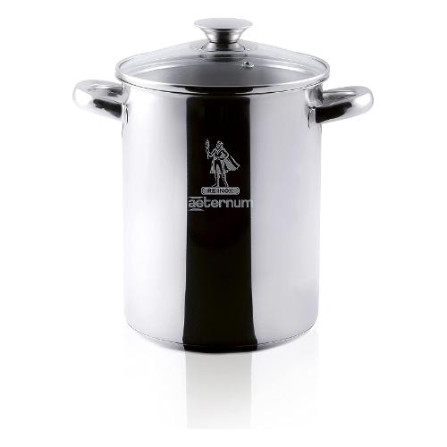 Asparagiera Inox (16cm) con cestello LA DIVINA RE INOX Cromo lucido Y0DIMB0160