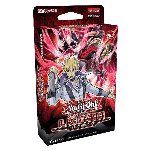 Carte gioco YU GI OH! Il Re Cremisi Structure Deck Assortito YU16174 I