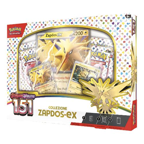 Carte gioco POKÉMON Zapdos EX PK60362 I
