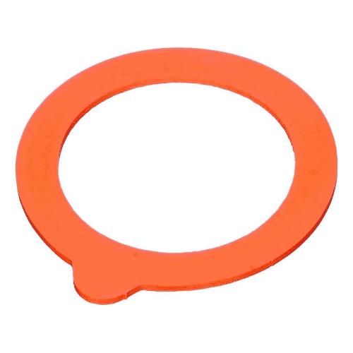 Set guarnizioni barattoli 10 pz (10cm) spessore 3 mm Arancio 6269600