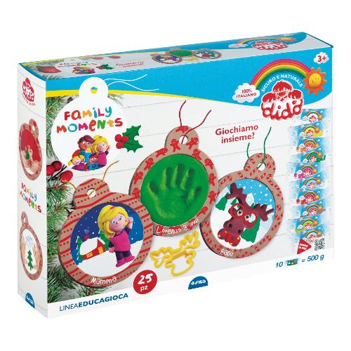 Pasta modellabile Family Moments Educagioca 10 salsicciotti 50gr e accessori DIDÒ F361900