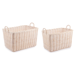 Set 2 Ceste Legno Narra M Sbianc.0380397