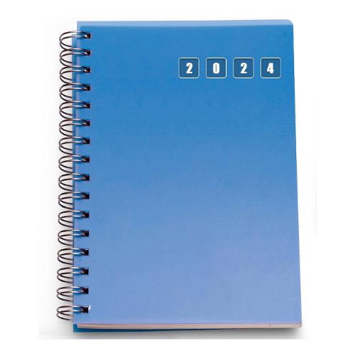 Agenda giornaliera 2024 12m Gen-Dic Spiral Sky (15x21 cm) 87646