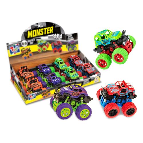Automodello Monster 4x4 frizione 360° TEO'S Assortito 68447