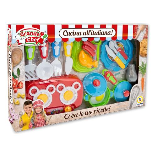 Playset Fornello con pentoline GRANDE CHEF 68419