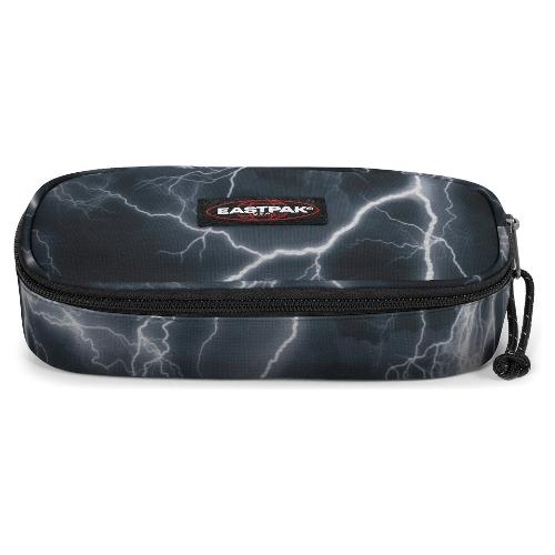 Astuccio con portapenne (22x9x5cm) OVAL Volt black EK0007179E5