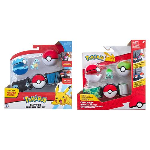 Clip n'Go Pokeball con cintura POKÉMON Assortito PK170400