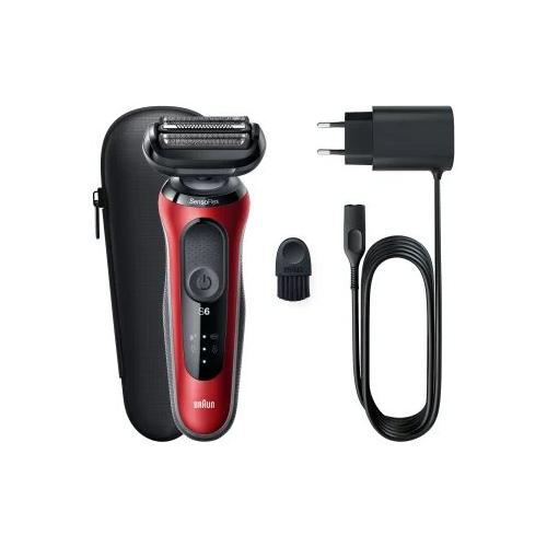 Rasoio barba SERIES 6 Senso Flex Ricaricabile Red e Black 61 R1000S