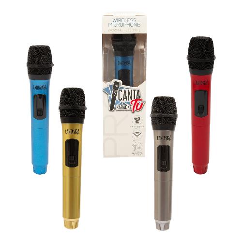 Karaoke Microfono WiFi Pro CANTA TU Assortito CTC14000