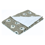 Coperta Culla Jersey/mus.Orso Beige MC0B