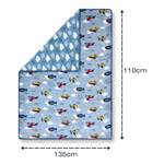 Coperta Letto Pile Arrotolata Aereo PFLA