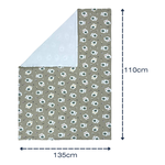 Coperta Letto Jersey/Mus.Orso Beige MOB