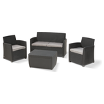 Set Mia Lounge 4Pz.Grafite 231616