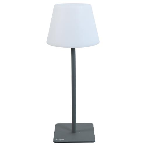Lampada tavolo K LIGHT Duo Grigio (12x12x24cm) L1776631 1 luce - LED - Max 1,2W