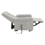 Amicasa .Poltrona Lara Rec. Manuale Grey HS-672C