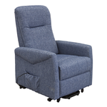 Amicasa .Poltrona Lara Rec. Manuale Taupe HS-672C
