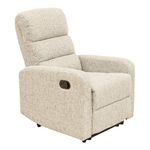Amicasa .Poltrona Lara Rec. Manuale Taupe HS-672C