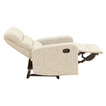 Amicasa .Poltrona Lara Rec. Manuale Taupe HS-672C