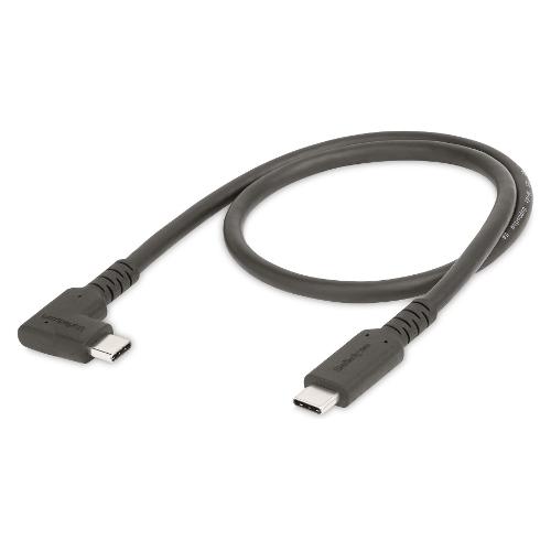 Cavo USB C 3.2 Gen 2 100W Angolato Black 0,5m RUSB31CC50CMBR