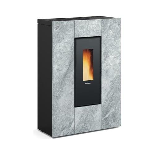 Stufa pellet 8kW MARILENA PLUS 5.0 Pietra naturale 5 stelle Classe A+ 1287302