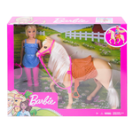 Mattel  -  Playset Barbie e il suo Cavallo Barbie FXH13   