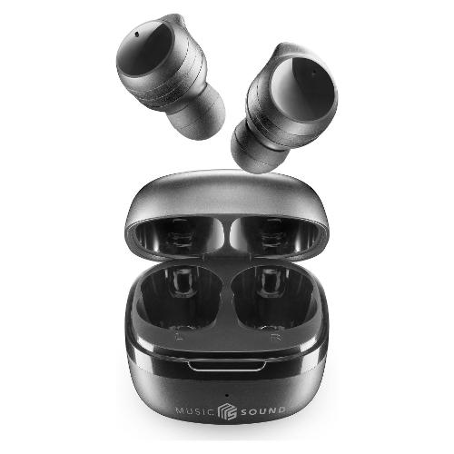 Auricolari microfono bluetooth MUSIC SOUND Flow Tws Black BTMSTWSFLOWK